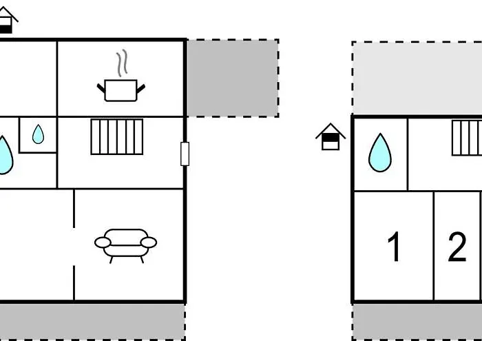 度假居 4 Bedroom Lovely In 布里比尔